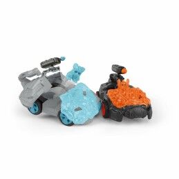Schleich|Playset Schleich Ice Crashmobile 17 Peças