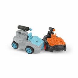 Schleich|Playset Schleich Ice Crashmobile 17 Peças