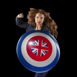 Hasbro|Figuras de Ação Hasbro Captain Carter Shield