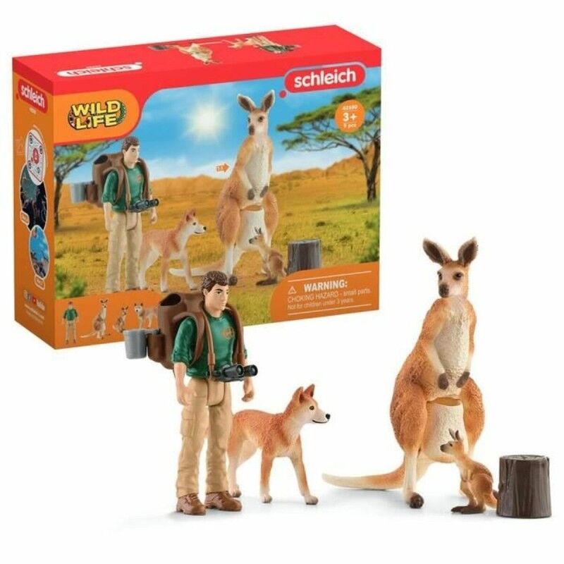 Schleich|Playset Schleich Adventures in Oceania 9 Peças Schleich|Playset Schleich Adventures in Oceania 9 Peças