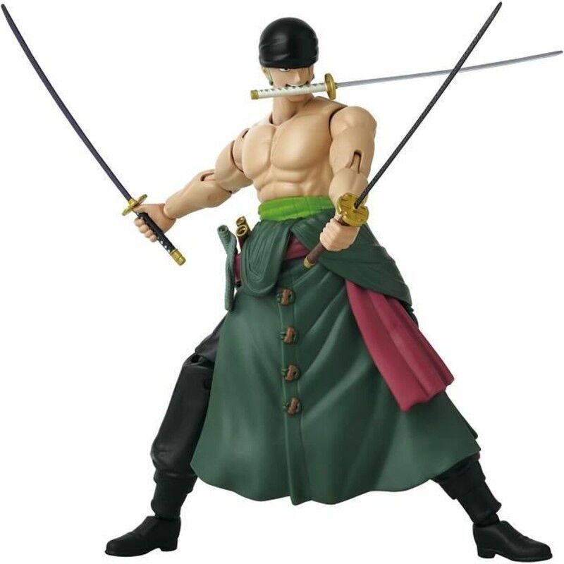 One Piece|Figura articulada One Piece Anime Heroes: Zoro Style 3 Swords 17 cm One Piece|Figura articulada One Piece Anime Heroes: Zoro Style 3 Swords 17 cm