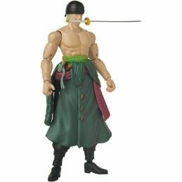 One Piece|Figura articulada One Piece Anime Heroes: Zoro Style 3 Swords 17 cm