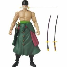 One Piece|Figura articulada One Piece Anime Heroes: Zoro Style 3 Swords 17 cm