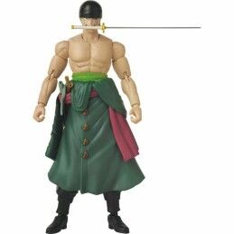 One Piece|Figura articulada One Piece Anime Heroes: Zoro Style 3 Swords 17 cm