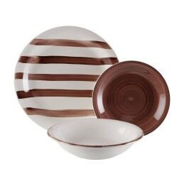 Luminarc|Sousplat Luminarc Harena Branco Vidro (Ø 27 cm) (24 Unidades)