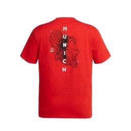 Munich|T-Shirt de Desporto de Manga Curta Munich Vermelho