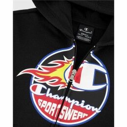 Champion|Polar com Capuz Homem Champion Preto