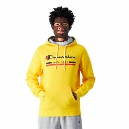 Champion|Polar com Capuz Homem Champion HOODED SWEATSHIRT 220258 NBK Preto