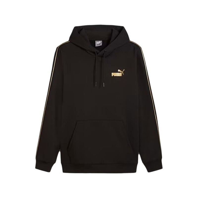 Puma|Polar com Capuz Homem Puma Ess Tape Minimal Gold Fl Preto