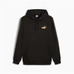 Puma|Polar com Capuz Homem Puma Ess Tape Minimal Gold Fl Preto
