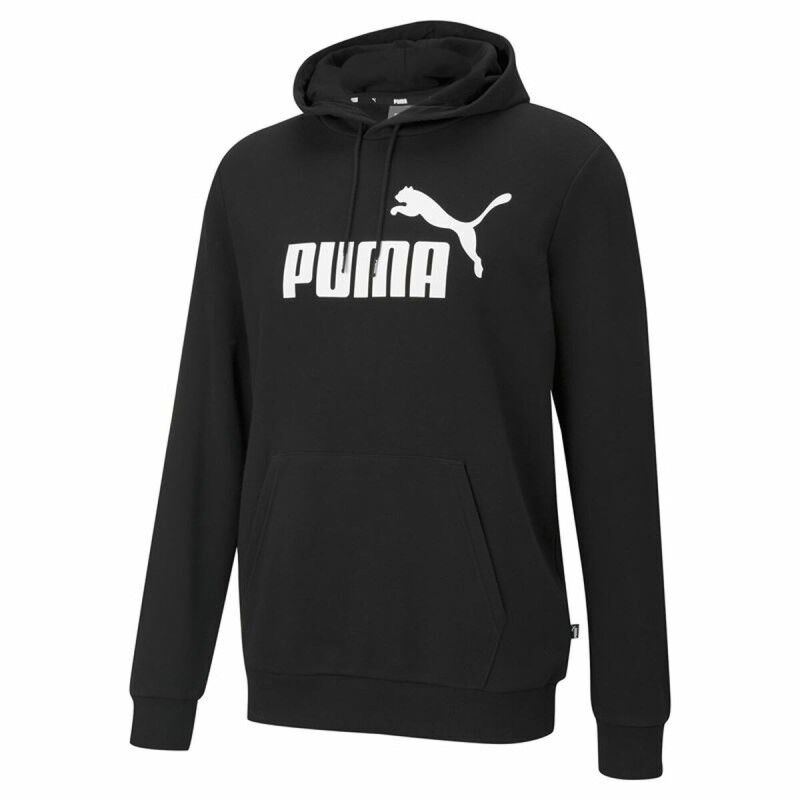 Puma|Polar com Capuz Homem Puma Essentials Big Logo Preto Puma|Polar com Capuz Homem Puma Essentials Big Logo Preto