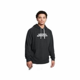Under Armour|Polar com Capuz Homem Under Armour Rival Flc Txtr Preto