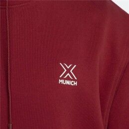 Munich|Polar com Capuz Homem Munich Breaker Vermelho Carmesim