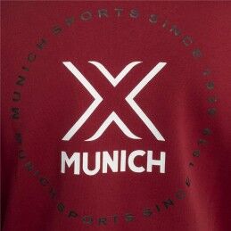 Munich|Polar com Capuz Homem Munich Breaker Vermelho Carmesim
