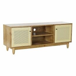 DKD Home Decor|Mesa de apoio DKD Home Decor 76 x 76 x 46 cm Preto Dourado Ferro