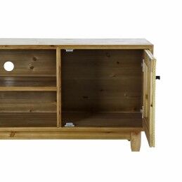 DKD Home Decor|Móvel de TV DKD Home Decor Castanho 140 x 38 x 53 cm Abeto Natural Rotim