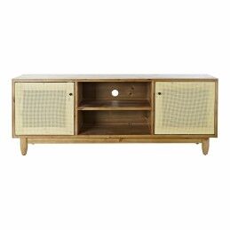 DKD Home Decor|Móvel de TV DKD Home Decor Castanho 140 x 38 x 53 cm Abeto Natural Rotim