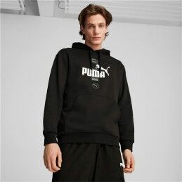 Puma|Polar com Capuz Homem Puma Puma Power Graphic Preto