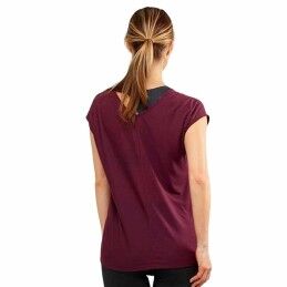 Ditchil|Camisola de Manga Curta Mulher Ditchil Castanho