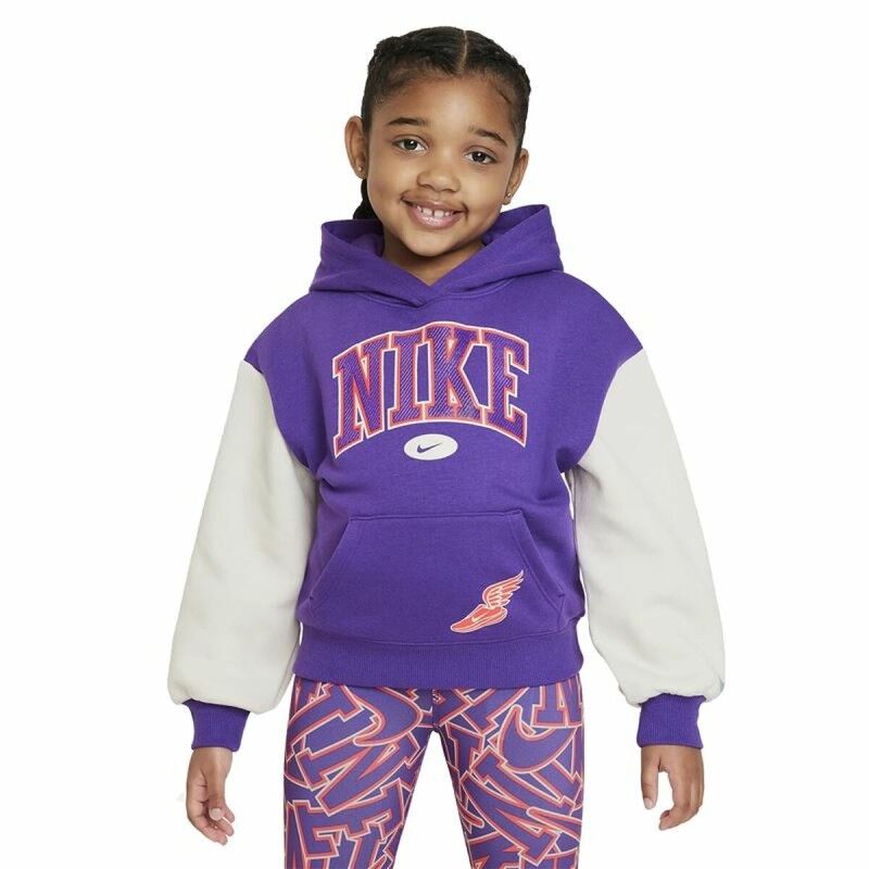 Nike|Camisola com Capuz Menina Nike Join The Club Violeta Nike|Camisola com Capuz Menina Nike Join The Club Violeta