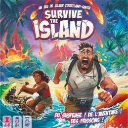 Asmodee|Jogo de Mesa Asmodee Survive The Island