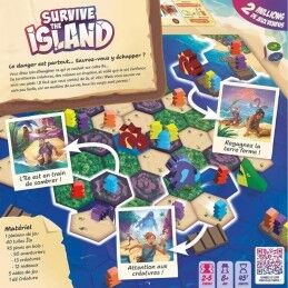 Asmodee|Jogo de Mesa Asmodee Survive The Island