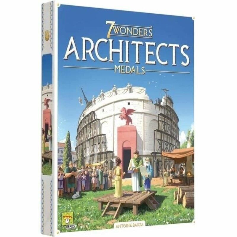 Asmodee|Jogo de Mesa Asmodee 7 Wonders : Architects Asmodee|Jogo de Mesa Asmodee 7 Wonders : Architects