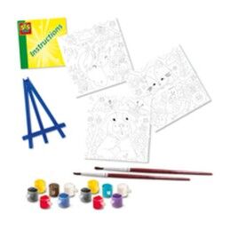 SES Creative|Conjunto de Desenho SES Creative Paint by number on canvas