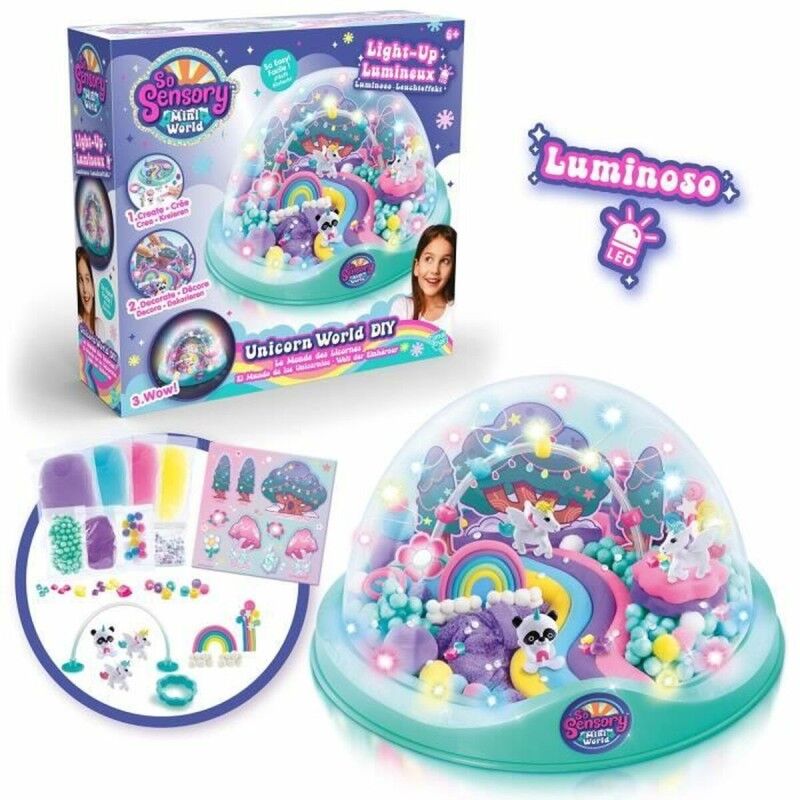 Canal Toys|Jogo de Plasticina Canal Toys So Sensory Mini World Violeta Canal Toys|Jogo de Plasticina Canal Toys So Sensory Mini World Violeta