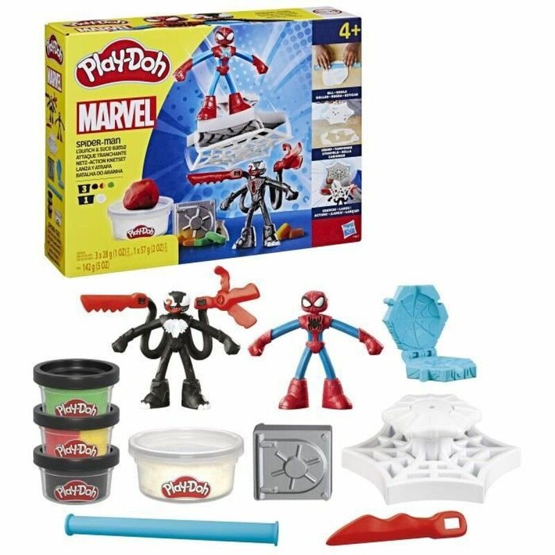 Play-Doh|Jogo de Plasticina Play-Doh Spider-Man Slash Attack Multicolor Play-Doh|Jogo de Plasticina Play-Doh Spider-Man Slash Attack Multicolor