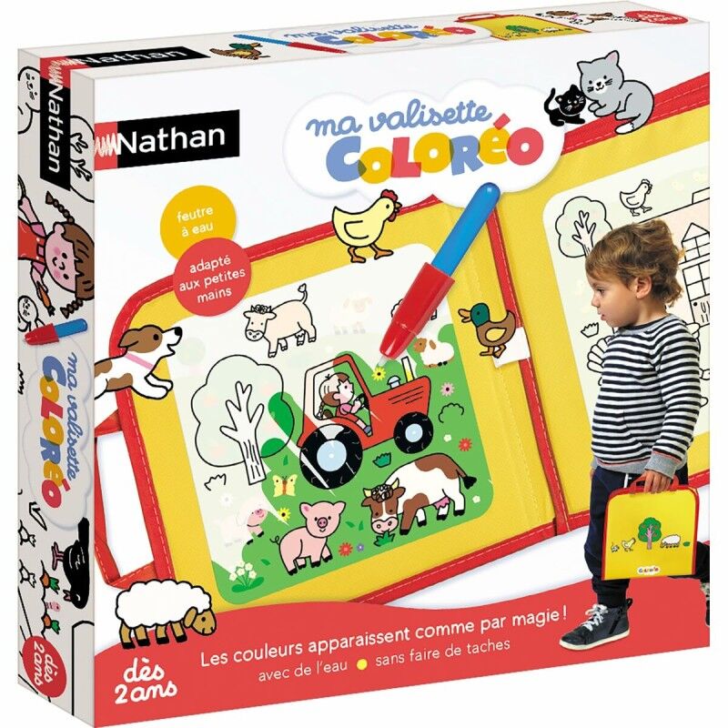 Nathan|Conjunto de Desenho Nathan MY COLOREO SUITCASE
