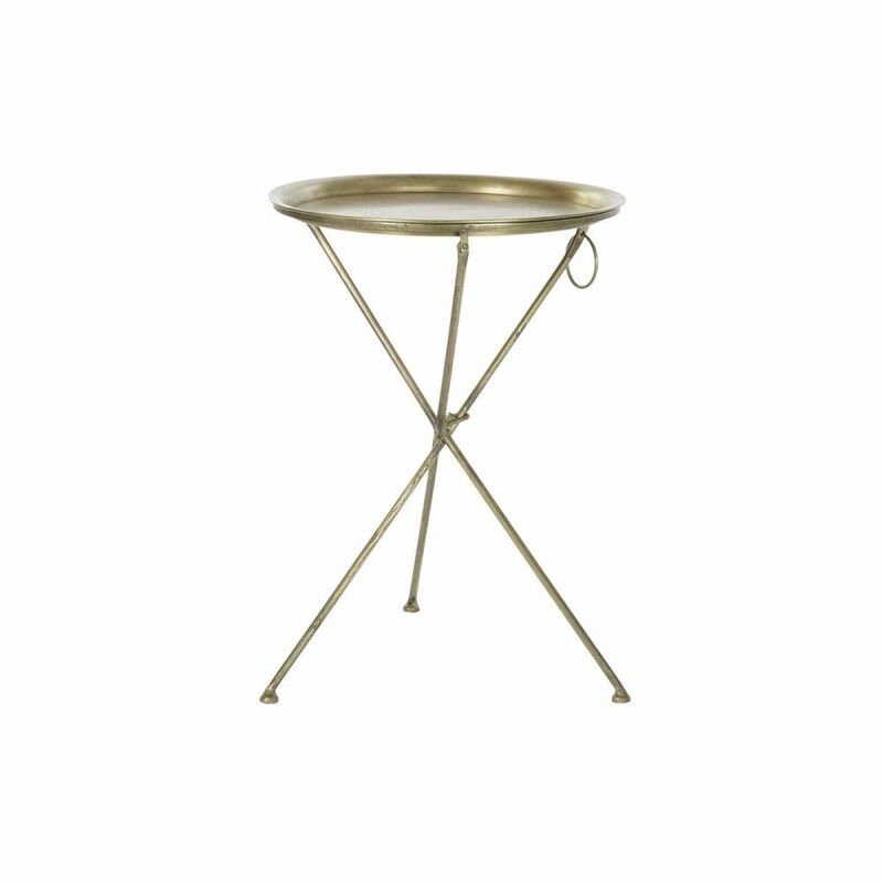 DKD Home Decor|Mesa de apoio DKD Home Decor Dourado Latão (47,5 x 47,5 x 64,5 cm) DKD Home Decor|Mesa de apoio DKD Home Decor Dourado Latão (47,5 x 47,5 x 64,5 cm)