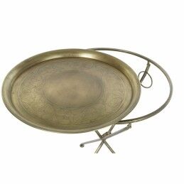 DKD Home Decor|Mesa de apoio DKD Home Decor Dourado Latão (47,5 x 47,5 x 64,5 cm)