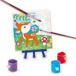 SES Creative|Conjunto de Desenho SES Creative Painting by number on canvas (3 Peças)