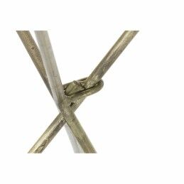 DKD Home Decor|Mesa de apoio DKD Home Decor Dourado Latão (47,5 x 47,5 x 64,5 cm)