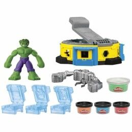 Play-Doh|Jogo de Plasticina Play-Doh Hulk Smash It All Multicolor
