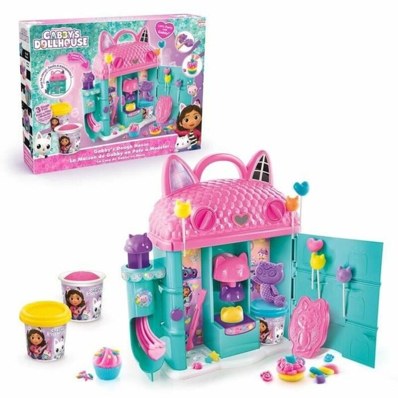 Canal Toys|Jogo de Plasticina Canal Toys Gabby's Play Dough House Rose Canal Toys|Jogo de Plasticina Canal Toys Gabby's Play Dough House Rose