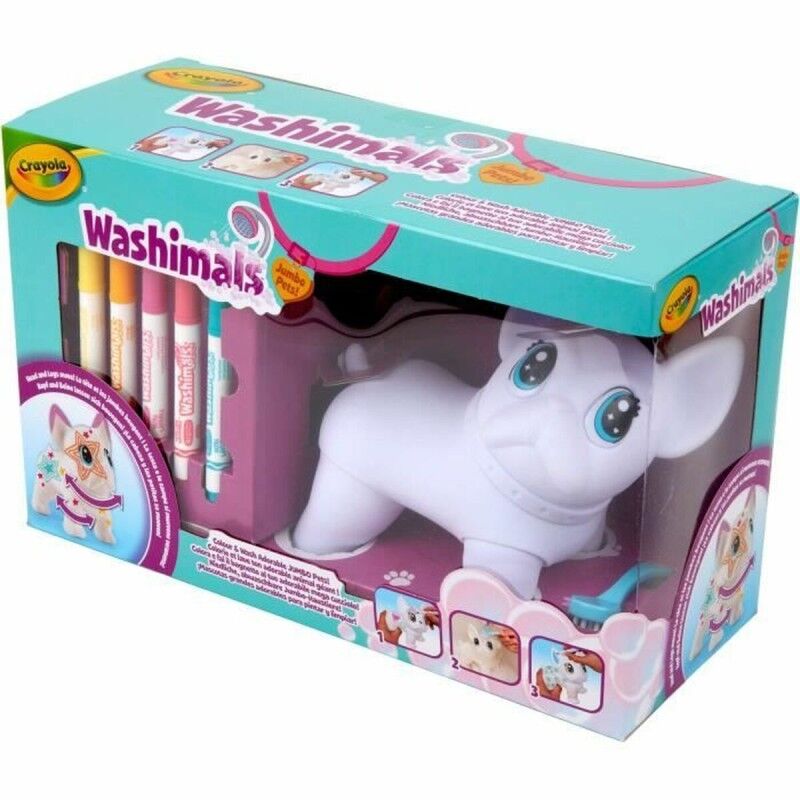 Crayola|Conjunto de Desenho Crayola Washimals Jumbo Dog Crayola|Conjunto de Desenho Crayola Washimals Jumbo Dog