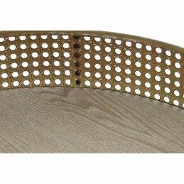 DKD Home Decor|Mesa de apoio DKD Home Decor 59 x 59 x 50 cm Natural Metal