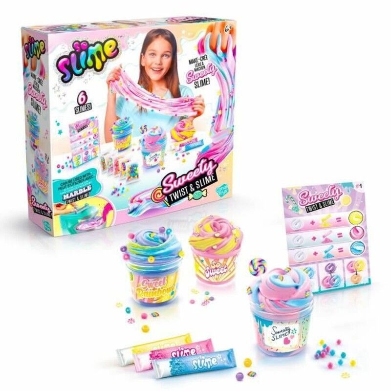 Canal Toys|Jogo de Plasticina Canal Toys Twist & Slime Sweety Kit Canal Toys|Jogo de Plasticina Canal Toys Twist & Slime Sweety Kit