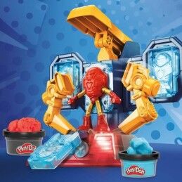 Play-Doh|Jogo de Plasticina Play-Doh Iron Man Armor Factory Amarelo