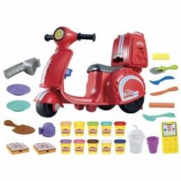Play-Doh|Jogo de Plasticina Play-Doh My Pizza Scooter rouge