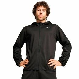 Puma|Polar com Capuz Homem Puma Flex Panelled Jacket Preto