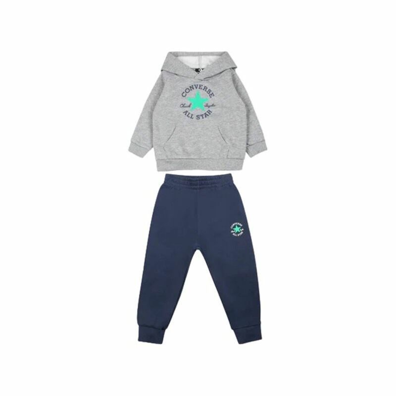 Converse|Conjunto de Desporto para Bebé Converse Dissected Ctp Flc Cinzento Converse|Conjunto de Desporto para Bebé Converse Dissected Ctp Flc Cinzento