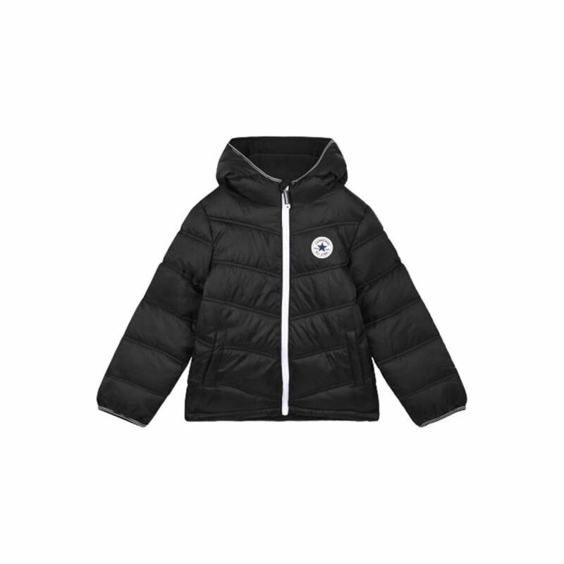 Converse|Casaco Infantil Converse Mdwt Preto Converse|Casaco Infantil Converse Mdwt Preto