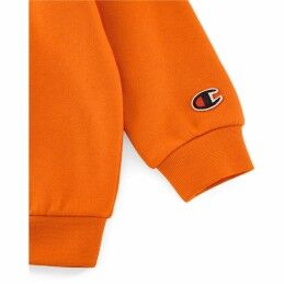 Champion|Conjunto de Desporto para Bebé Champion Crewneck Suit Laranja Laranja escuro