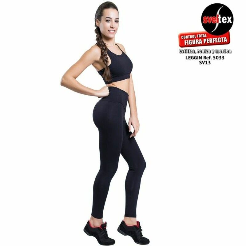 Happy Dance|Leggings de Desporto de Mulher Happy Dance Preto