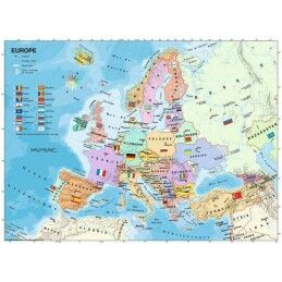 Ravensburger|Puzzle Ravensburger Carte d'Europe