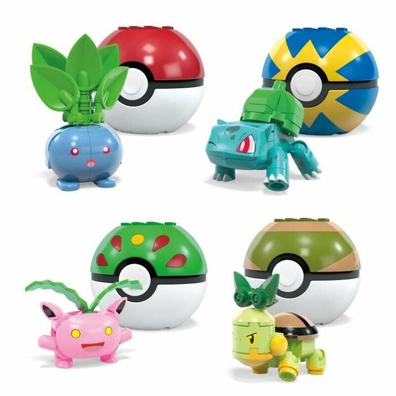 Megablocks|Jogo de Construção Megablocks Pokemon HWR77 Megablocks|Jogo de Construção Megablocks Pokemon HWR77