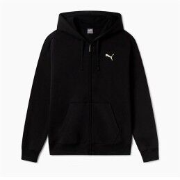 Puma|Polar com Capuz Criança Puma Essential Colorblock Preto